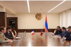 Քննարկվել են պաշտպանության բնագավառում Հայաստան-Ֆրանսիա համագործակցության ներկայիս ընթացքին և ապագա ծրագրերին առնչվող հարցեր (լուսանկարներ)