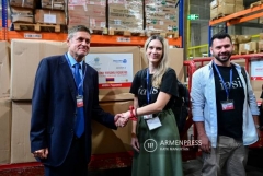 Հունաստանը մարդասիրական օգնություն է ուղարկել Հայաստան ԼՂ-ից բռնի տեղահանված անձանց համար