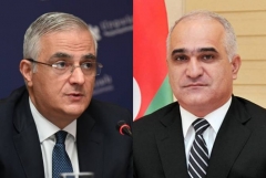 ՀՀ և Ադրբեջանի փոխվարչապետներ Մհեր Գրիգորյանն ու Շահին Մուստաֆաևը քննարկել են կազմակերպչական և ընթացակարգային հարցեր