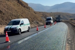 Սիսիանի տարածաշրջանի Ծղուկ բնակավայրի մոտ միջին նորոգման աշխատանքներ են իրականացվում