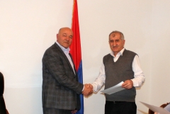 Մելիքսեթ Պողոսյանը  մարզպետարանում ընդունել ու պարգեւատրել է 2020-2021 ուստարում մարզում լավագույնը ճանաչված մանկավարժներին