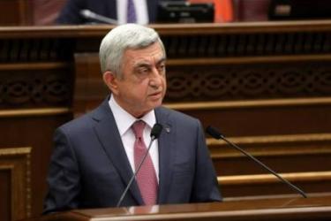 Սերժ Սարգսյանն ընտրվեց ՀՀ վարչապետ. կողմ քվեարկեց 77 պատգամավոր