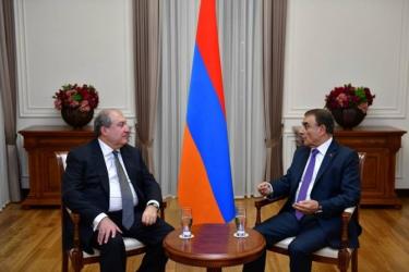 Արա Բաբլոյանը լիազորություններն ավարտելու նախաշեմին հանդիպումներ է ունեցել ՀՀ բարձրագույն ղեկավարության հետ