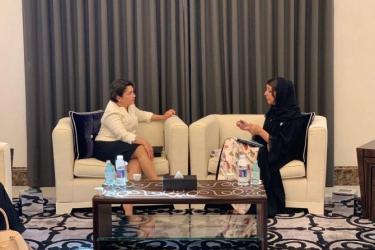 ԱՄԷ պետնախարարը ՀՀ նախագահի տիկին Նունե Սարգսյանին հրավիրել է Դուբայում անցկացվելիք գրքի փառատոնին