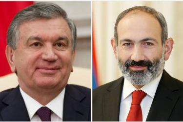 Ուզբեկստանի նախագահը շնորհավորական ուղերձ է հղել ՀՀ վարչապետին