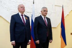 Հայաստանում Ռուսաստանի դեսպանատանը տեղի ունեցավ Մեծ Հաղթանակի 81-ամյակի առթիվ հանդիսավոր ընդունելություն