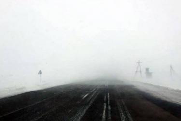 Գորիսի ավտոճանապարհներին մառախուղ է, տեսանելիությունը՝ 30-40 մետր