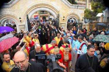 Արամ Ա կաթողիկոսը Հալեպում օծել է Սուրբ Քառասուն Մանկանց եկեղեցին