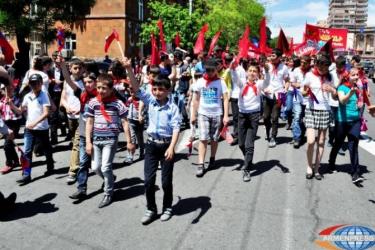 Հայաստանում նշվում է Աշխատանքի օրը