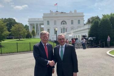 Զոհրաբ Մնացականյանը գոհ է Բոլթոնի հետ ԼՂ հակամարտության խաղաղ կարգավորման գործընթացի շուրջ քննարկումից