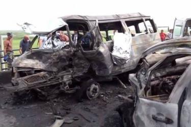 Արարատի մարզում տեղի ունեցած վթարի վայրում հայտնաբերվել է 6 այրված դի