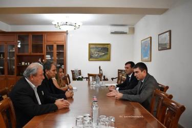 Գրիգորի Մարտիրոսյանն ընդունել է «Արցախ ռութս ինվեսթմենթ – ԱՐԻ» ընկերության վարչական խորհրդի անդամներին