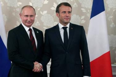 Ռուսաստանի և Ֆրանսիայի նախագահները քննարկել են ԼՂ հակամարտությունը