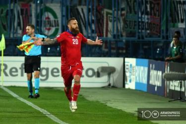 Հայաստան-Իտալիա՝ 1:1. առաջին խաղակես. Հավաքականը մնաց 10 ֆուտբոլիստով