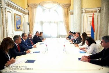 Դուք կարևոր նպաստ եք բերում ԼՂ հարցի կարգավորմանը. Փաշինյանը՝ Գի Տեսիենի գլխավորած պատվիրակությանը