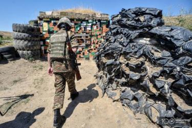 Ադրբեջանը մեկ շաբաթում հայկական դիրքերի ուղղությամբ արձակել է շուրջ 1600 կրակոց