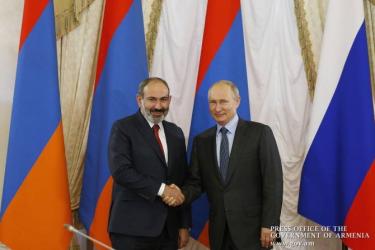 Մեկնարկեց Նիկոլ Փաշինյանի և Վլադիմիր Պուտինի հանդիպումը