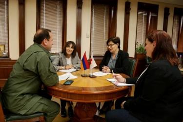 Դավիթ Տոնոյանը ԿԽՄԿ պաշտոնյայի հետ քննարկել է Կարեն Ղազարյանի և Արայիկ Ղազարյանի ճակատագրերը