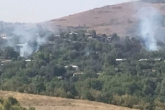 Ադրբեջանցիները թաղավարդցիների աչքի առաջ վառել են իրենց հսկողության տակ անցած տները