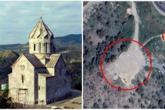 Ադրբեջանը հիմնահատակ ոչնչացրել է Բերձորի Սուրբ Համբարձում եկեղեցին