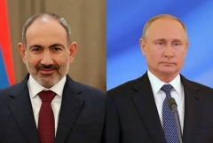 Փաշինյանն ու Պուտինը քննարկել են տարածաշրջանում իրավիճակի կայունացման միջոցները