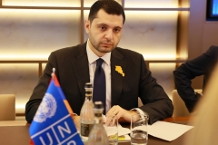 ՀՀ ՇՄ նախարար Համբարձում Մաթևոսյանը հանդիպել է ՄԱԿ-ի գլխավոր քարտուղարի օգնական, ՄԱԶԾ Եվրոպայի և ԱՊՀ երկրների տարածաշրջանային բյուրոյի տնօրեն Իվանա Ժիվկովիչի հետ