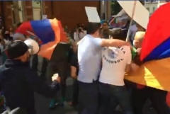 Լոնդոնի կենտրոնում հայերի ու ադրբեջանցիների միջև բախումը հրահրել են ադրբեջանցիները