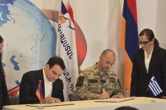 «Ուժեղ Հայաստան»-ը հուշագրեր է ստորագրել հոլանդական Dyami անվտանգության հետախուզական ընկերության և հունական DRCS ընկերության հետ
