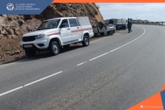 Սիսիան-Տաթև ճանապարհին «VAZ»-ը դուրս է եկել ճանապարհի երթևեկելի հատվածից և շրջվել դեպի ճանապարհամերձ հատված