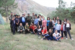 Դիպուկահարների դպրոցի առաջին բանակումը