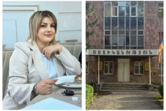 Արմինե Կոլյանը, ոստիկանական ուժերի օգնությամբ, մտել է Գորիսի պետական քոլեջ