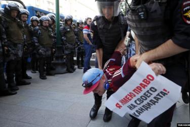 Մոսկվայում ոստիկանությունը հուլիսի 27-ի բողոքի ակցիայի մասնակիցների տներ է խուզարկել