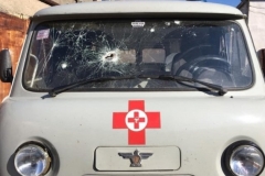 Ադրբեջանը թիրախավորել է վիրավոր տեղափոխող շտապօգնության մեքենան