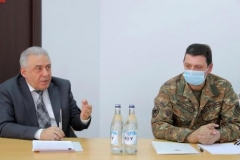 Վաղարշակ Հարությունյանն այցելել է ռազմական վերահսկողական ծառայություն