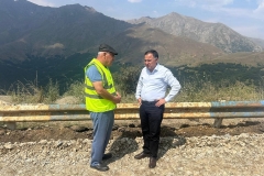 Մեղրու լեռնանցք տանող ճանապարհին հիմնանորոգման աշխատանքներ են ընթանում