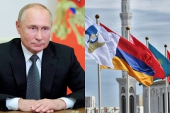 Պուտինը շնորհավորել է Բելառուսի, Ղազախստանի, Ղրղզստանի և Հայաստանի ղեկավարներին ԵԱՏՄ օրվա կապակցությամբ