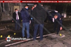Կրակոցներ Երևանում՝ Վազգեն Սարգսյանի անվան ռազմական համալսարանի մոտ. դեպքի վայրում հայտնաբերվել են 2 տասնյակից ավելի կրակված պարկուճներ, արնանման հետքեր, փայտե արյունոտ մահակ