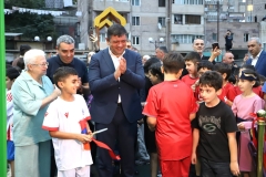 Ձորք թաղամասը համալրվեց եւս մեկ խաղադաշտով