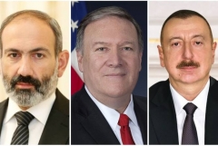 Պոմպեոն հեռախոսազրույց է ունեցել Փաշինյանի և Ալիևի հետ