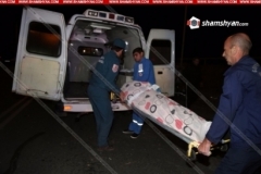 Ողբերգական ավտովթար Սյունիքի մարզում, Ford Transit-ը 100 մետր մի քանի պտույտ շրջվելով, գլխիվայր հայտնվել է ձորում