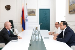 ՀԱՊՀ ռեկտոր Գոռ Վարդանյանն ընդունել է «Կապանի լեռնահարստացման կոմբինատ» ՓԲԸ-ի տնօրեն Սասուն Ավետիսյանին