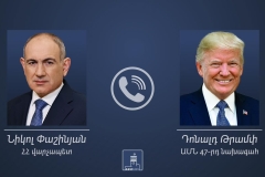 Նիկոլ Փաշինյանը հեռախոսազրույց է ունեցել Դոնալդ Թրամփի հետ