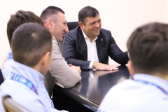 Գևորգ Փարսյանը հյուրընկալել է քիք-բոքսինգի կապանցի մարզիկներին