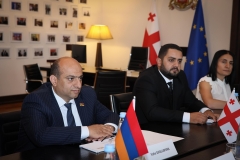 ԱԺ պատվիրակությունը՝ Վահե Ղալումյանի գլխավորությամբ, հանդիպել է Վրաստանի խորհրդարանի նախագահ Շալվա Պապուաշվիլիի հետ