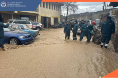 Կապանում անձրևներից փլուզվել է սելավատարի պատնեշը․ գետերում ջրի մակարդակը շարունակում է բարձրանալ