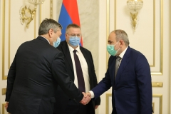 Վարչապետ Նիկոլ Փաշինյանն ընդունել է Ռուսաստանի Դաշնության փոխվարչապետ Ալեքսեյ Օվերչուկին և ՌԴ փոխարտգործնախարար Անդրեյ Ռուդենկոյին