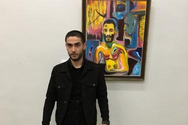 Գեղանկարիչ Բաբկեն Գեւորգյանի առաջին անհատականը