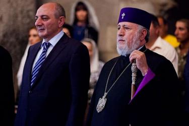 Բակո Սահակյանը շնորհավորել է Ամենայն Հայոց Կաթողիկոս Ն.Ս.Օ.Տ.Տ. Գարեգին Բ-ին՝ գահակալության 20-րդ տարեդարձի առթիվ