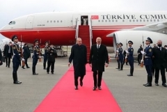 Էրդողանը եւ Ալիեւը բացել են Կովսականի (Զանգելանի) միջազգային օդանավակայանը