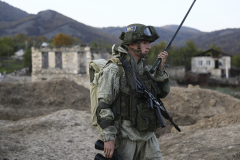 Ռուս խաղաղապահները Լեռնային Ղարաբաղում ուսումնավարժանքներ են անցկացրել՝ կապի տարբեր միջոցների կիրառմամբ. ՌԴ ՊՆ